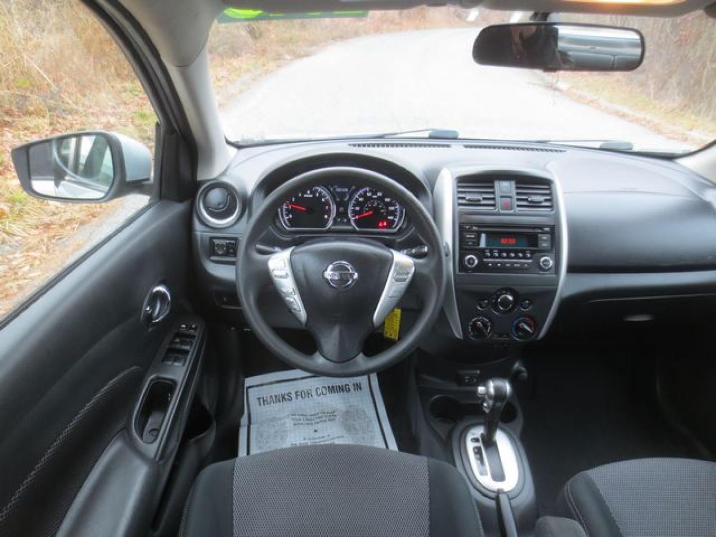 2018 Silver /Black Nissan Versa 1.6 SL Sedan (3N1CN7AP6JL) with an 1.6L L4 DOHC 16V engine, Automatic transmission, located at 270 US Route 6, Mahopac, NY, 10541, (845) 621-0895, 41.349022, -73.755280 - Photo#8