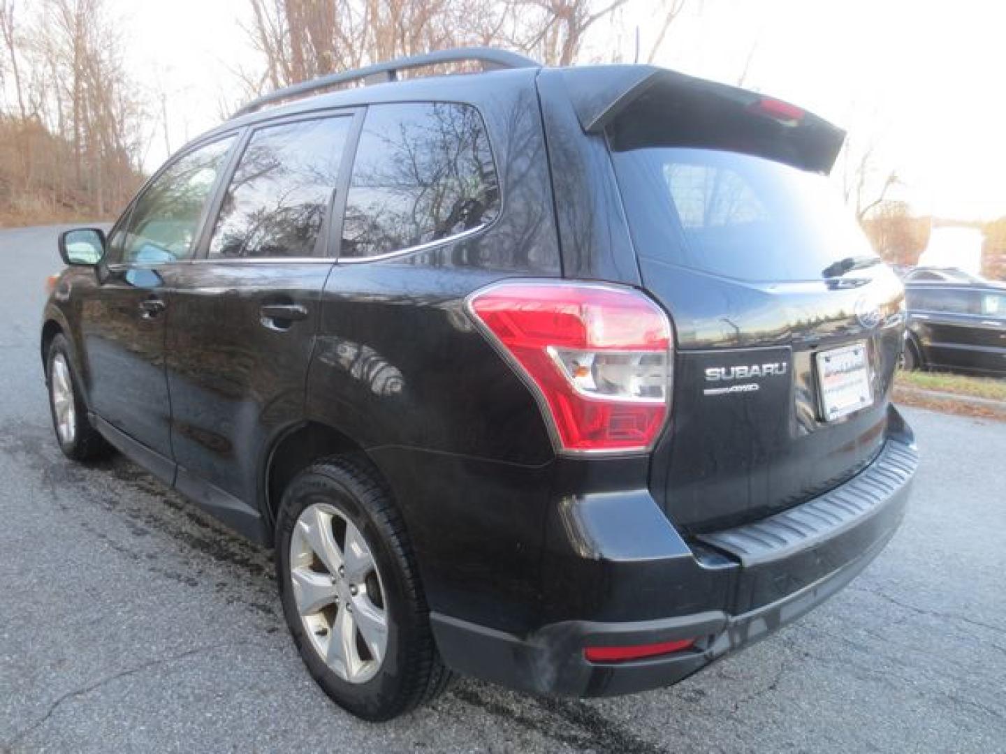 2014 Black /Black Subaru Forester 2.5i Limited (JF2SJAHC1EH) with an 2.5L H4 SOHC 16V engine, 6-Speed Automatic transmission, located at 270 US Route 6, Mahopac, NY, 10541, (845) 621-0895, 41.349022, -73.755280 - Photo#4