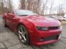 2014 Red /black Chevrolet Camaro Coupe 1LT (2G1FF1E33E9) with an 3.6L V6 DOHC 24V FFV engine, 6-Speed Manual transmission, located at 270 US Route 6, Mahopac, NY, 10541, (845) 621-0895, 41.349022, -73.755280 - Photo#1