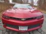 2014 Red /black Chevrolet Camaro Coupe 1LT (2G1FF1E33E9) with an 3.6L V6 DOHC 24V FFV engine, 6-Speed Manual transmission, located at 270 US Route 6, Mahopac, NY, 10541, (845) 621-0895, 41.349022, -73.755280 - Photo#2