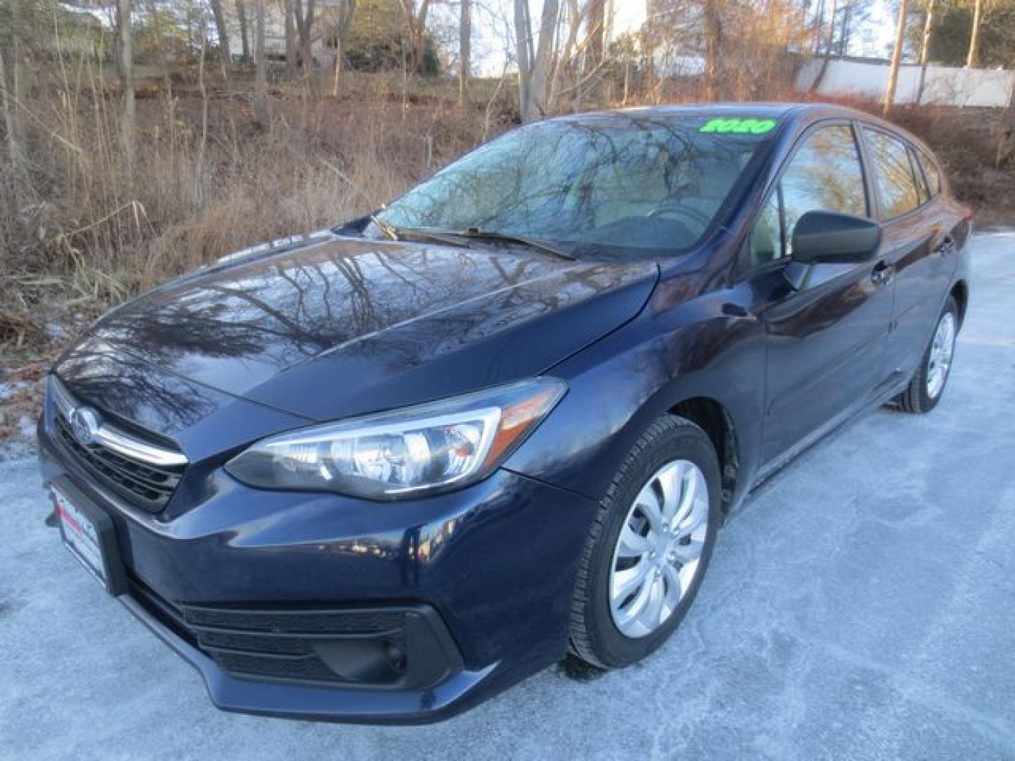 2020 Blue /Tan Subaru Impreza 2.0i 5-Door (4S3GTAB69L3) with an 2.0L H4 DOHC 16V engine, Automatic transmission, located at 270 US Route 6, Mahopac, NY, 10541, (845) 621-0895, 41.349022, -73.755280 - Photo#0