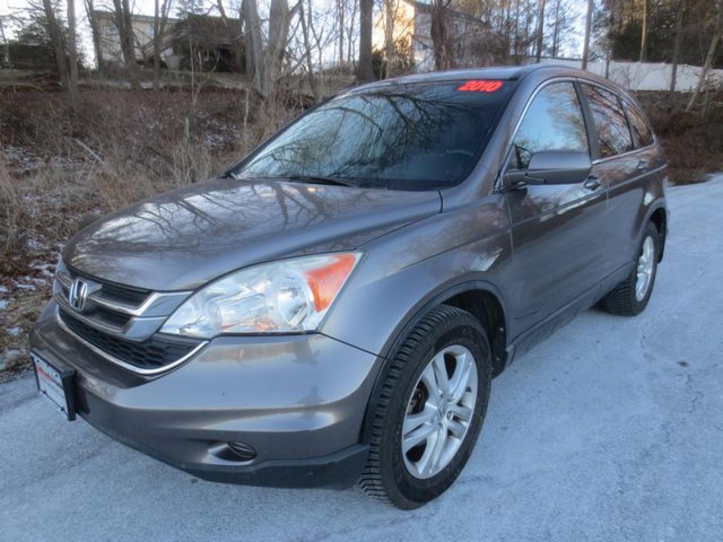 2010 Cinnamon Brown Pearl /Black Honda CR-V EX-L (5J6RE4H79AL) with an 2.4L L4 DOHC 16V engine, 5-Speed Automatic transmission, located at 270 US Route 6, Mahopac, NY, 10541, (845) 621-0895, 41.349022, -73.755280 - Photo#0