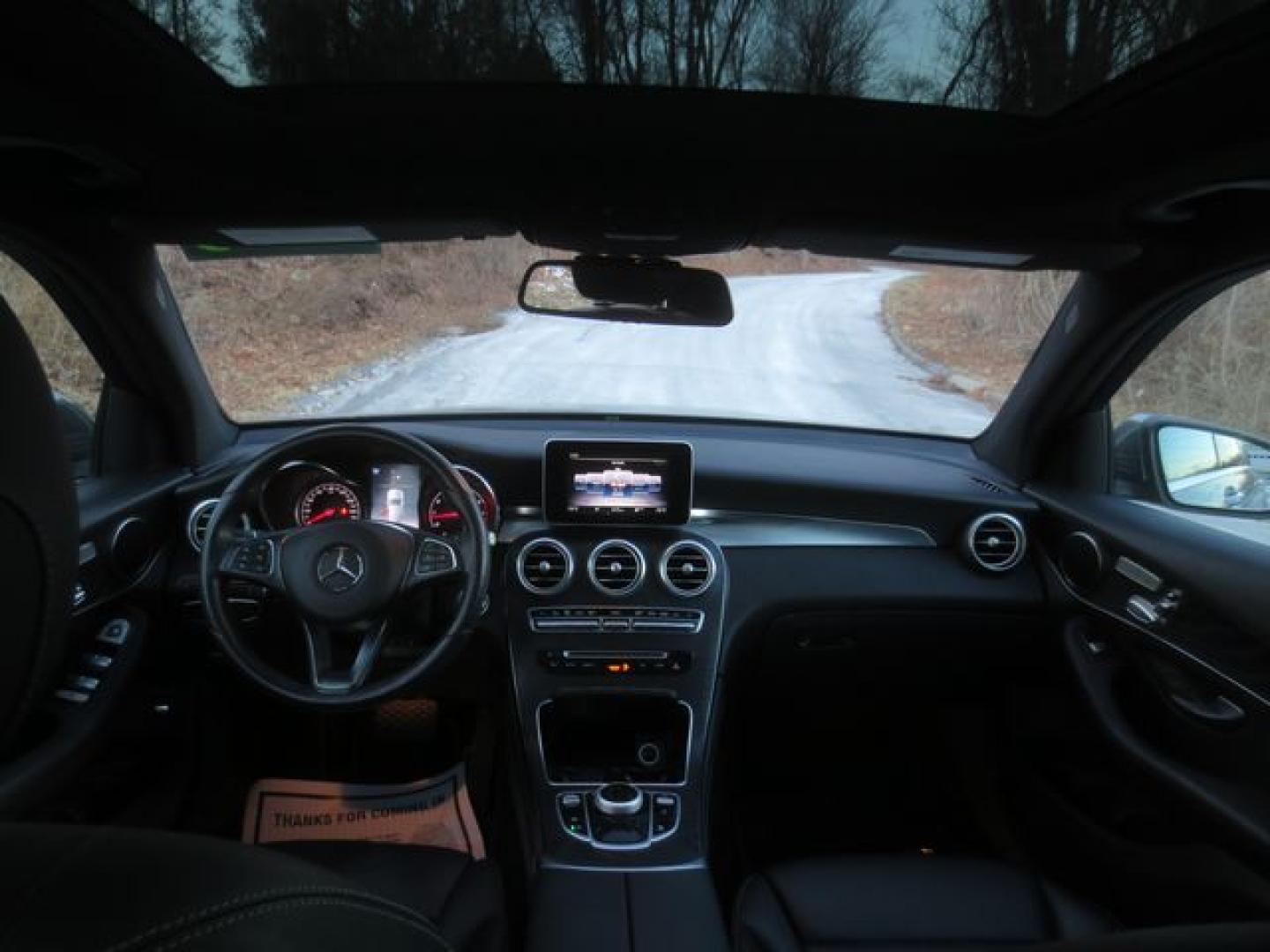 2018 Gray /Black Mercedes-Benz GLC-Class GLC300 4MATIC (WDC0G4KB5JV) with an 2.0L L4 DOHC 16V TURBO engine, Automatic 9 speed transmission, located at 270 US Route 6, Mahopac, NY, 10541, (845) 621-0895, 41.349022, -73.755280 - Photo#7