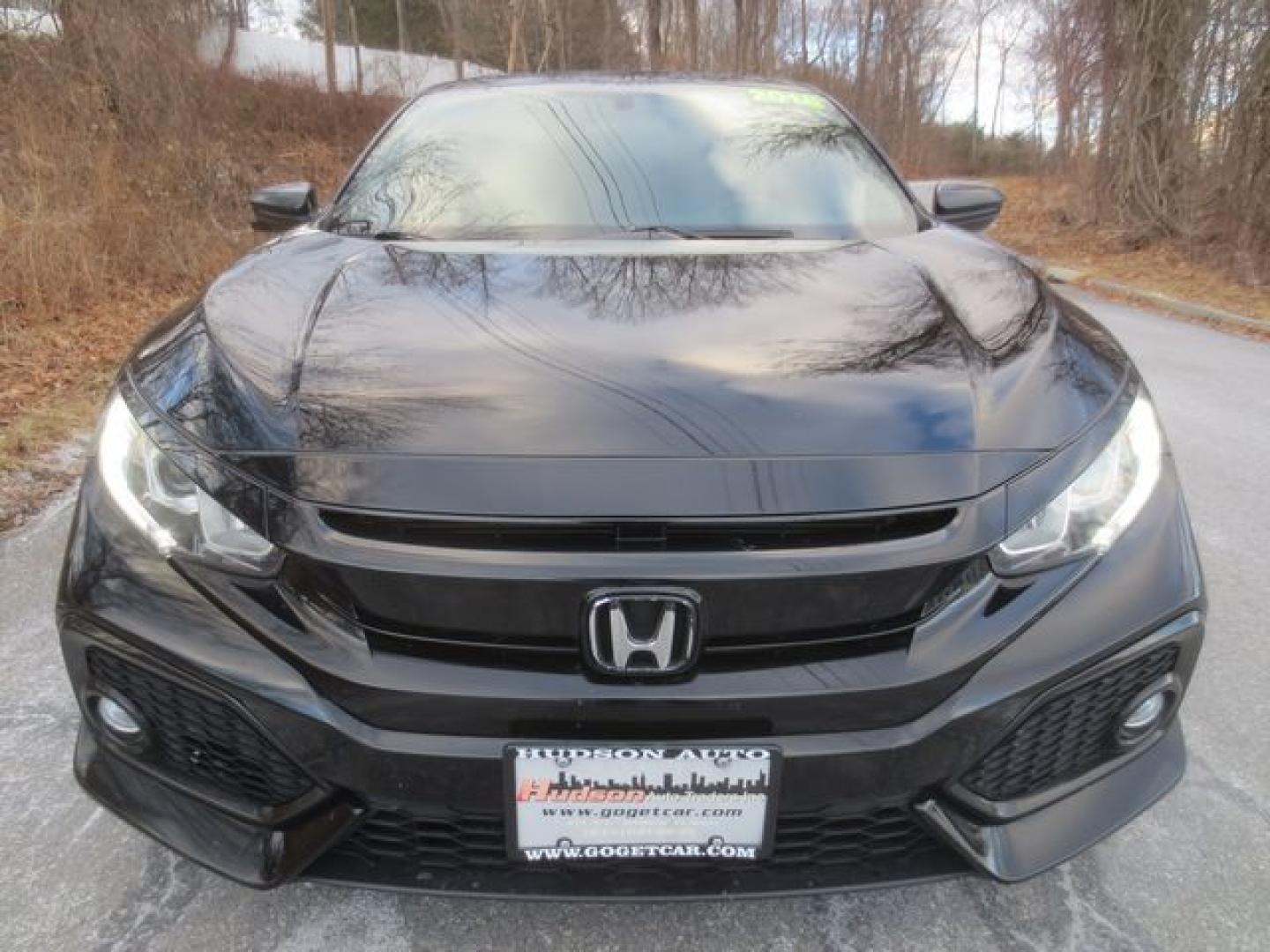 2018 Black /Black Honda Civic EX (SHHFK7H52JU) with an 2.0L L4 DOHC 16V TURBO engine, Automatic transmission, located at 270 US Route 6, Mahopac, NY, 10541, (845) 621-0895, 41.349022, -73.755280 - Photo#2