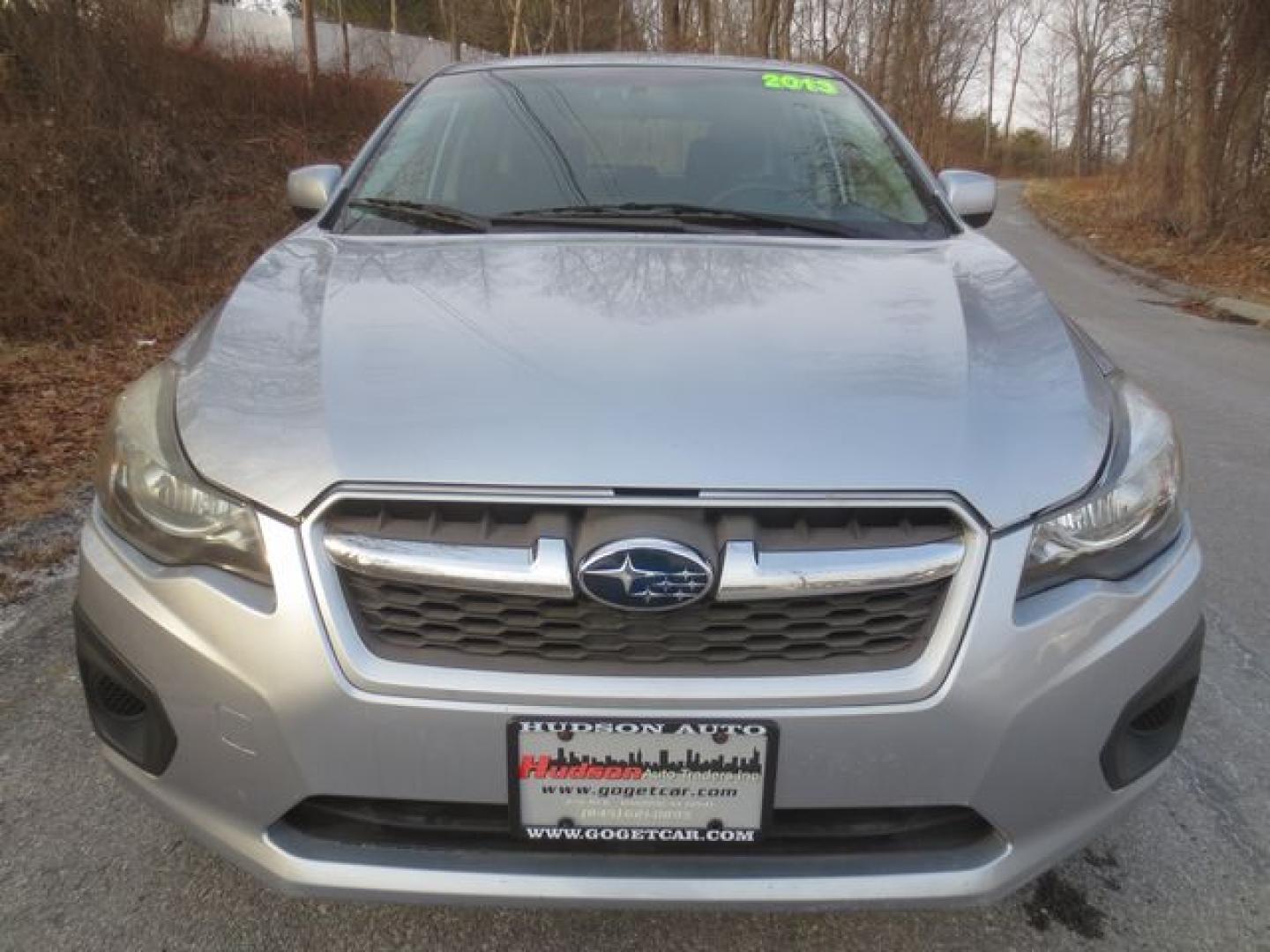 2013 Silver /Black Subaru Impreza Premium Plus (JF1GPAD61D2) with an 2.0L H4 DOHC 16V engine, Automatic transmission, located at 270 US Route 6, Mahopac, NY, 10541, (845) 621-0895, 41.349022, -73.755280 - Photo#2