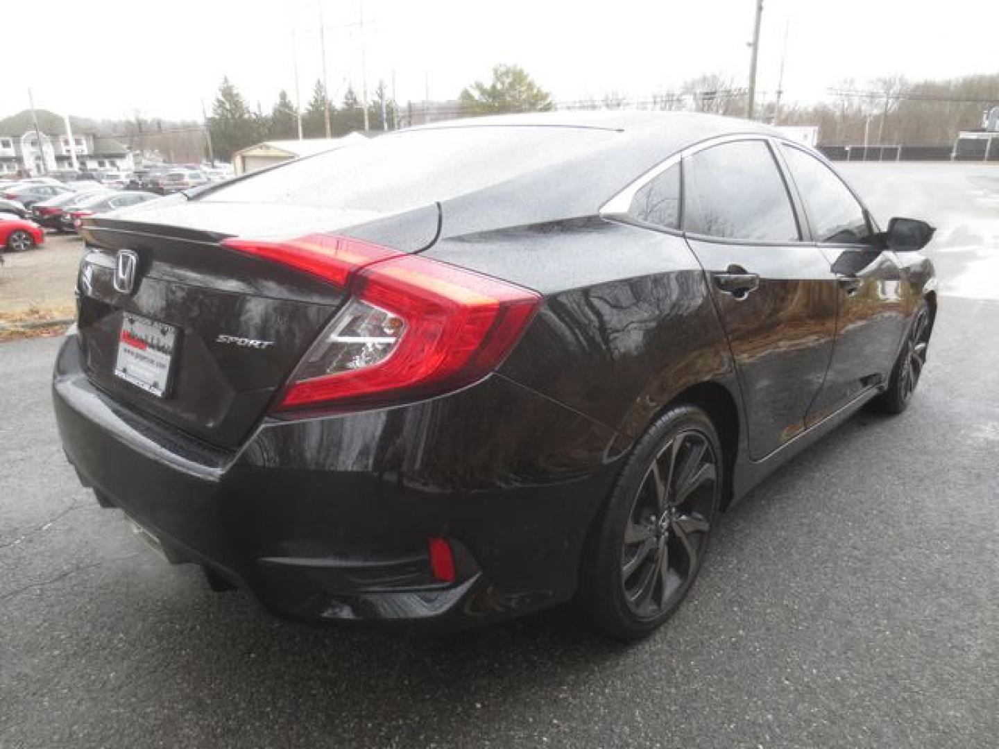 2020 Black /Black Honda Civic EX (2HGFC2F89LH) with an 2.0L L4 DOHC 16V engine, Automatic transmission, located at 270 US Route 6, Mahopac, NY, 10541, (845) 621-0895, 41.349022, -73.755280 - Photo#1